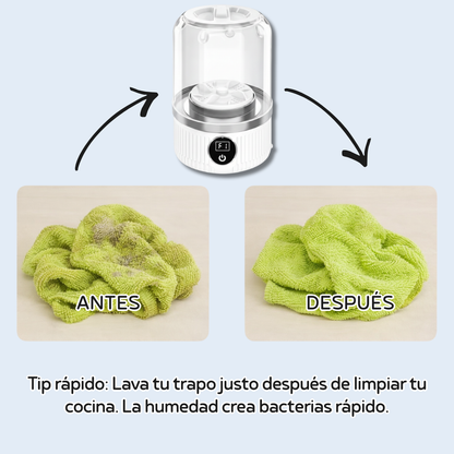 Mini Lavadora de Trapitos de Cocina