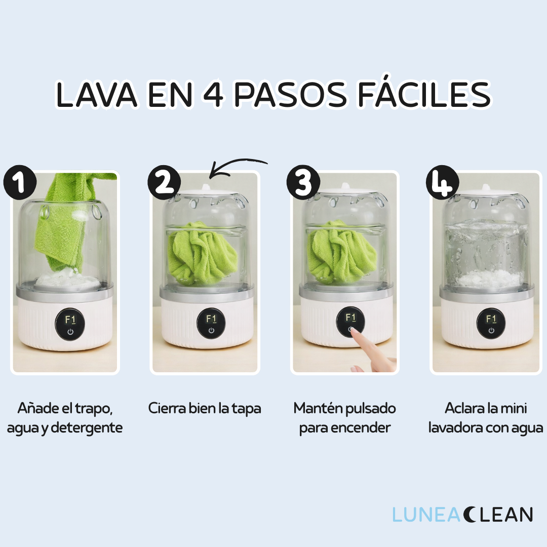 Mini Lavadora de Trapitos de Cocina